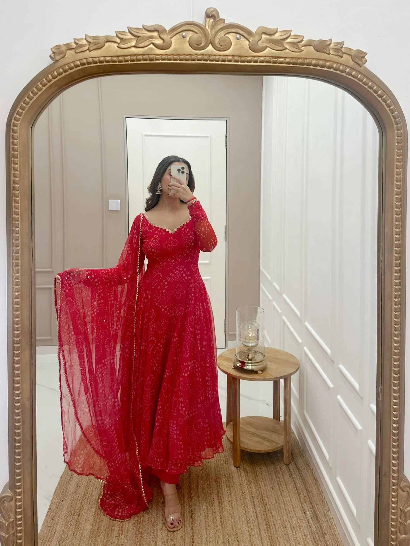 Digital Print Pink Color Awesome Anarkali Suit Set - Image 3