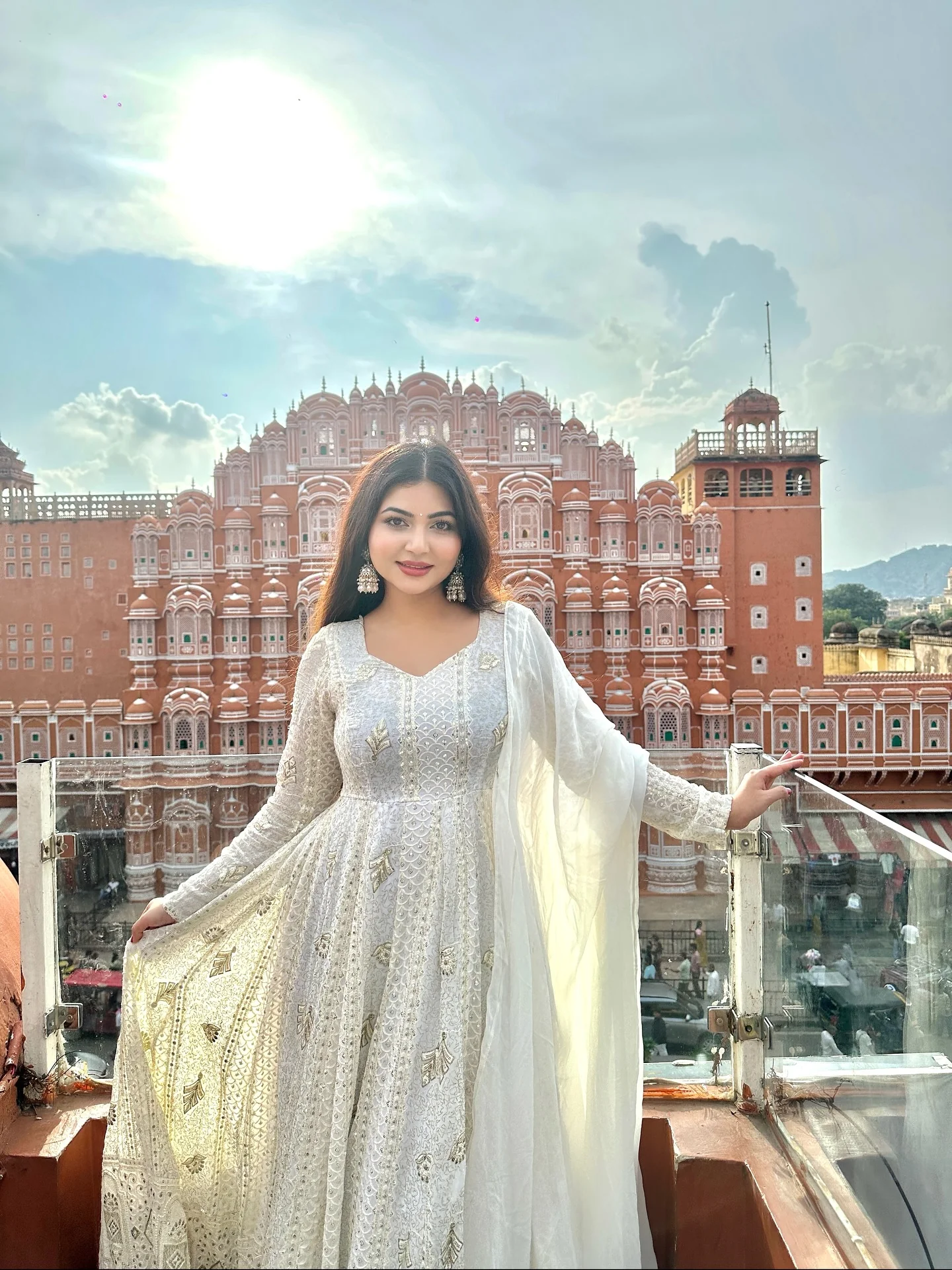 Madhvi Heavy Embroidered Maxi Set - Image 3